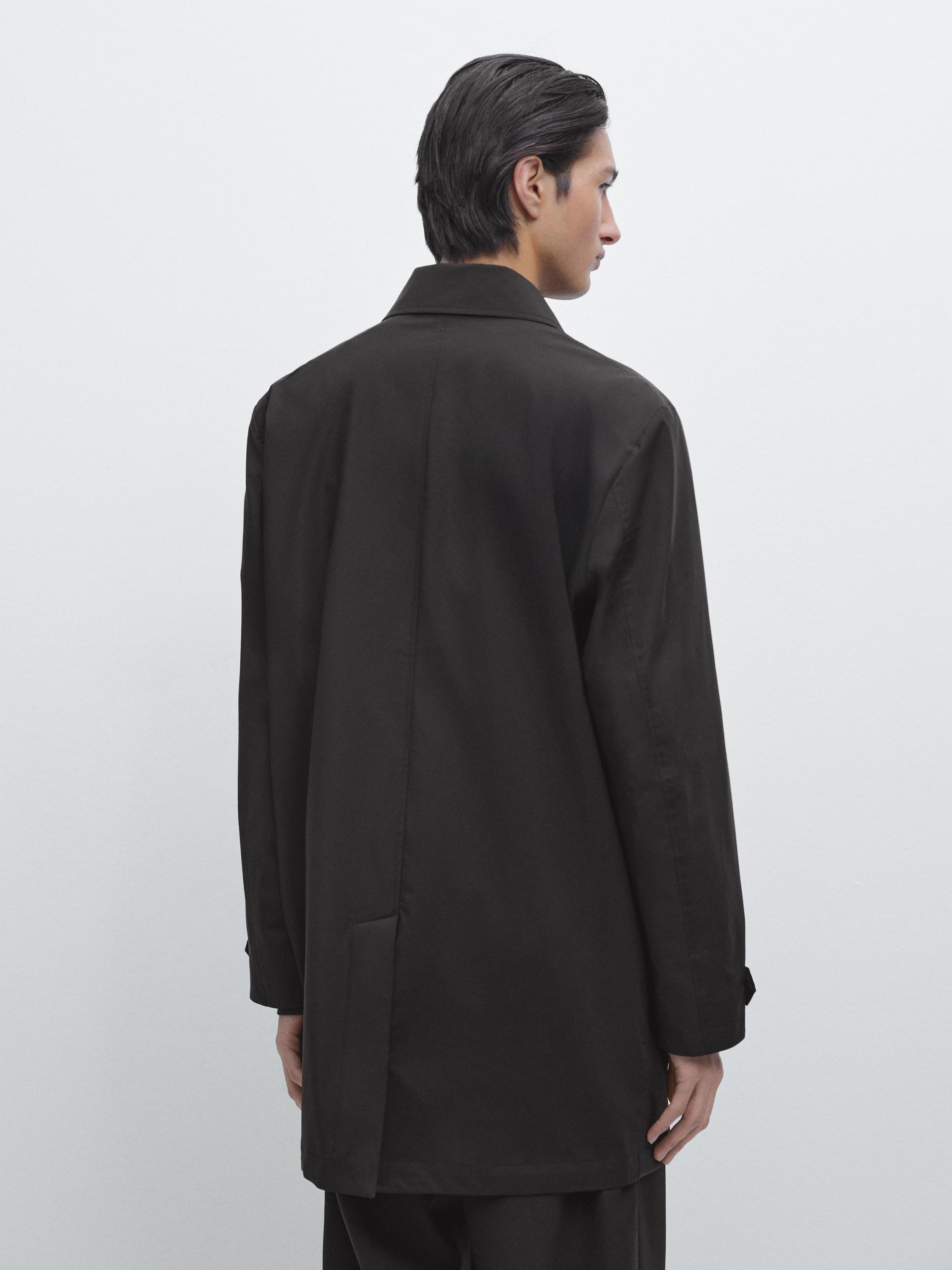 Parka légère en tissu technique